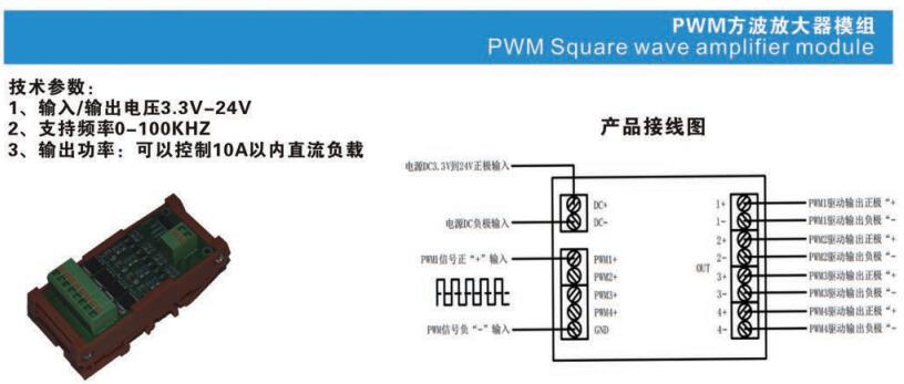 PWM方波放大器模組