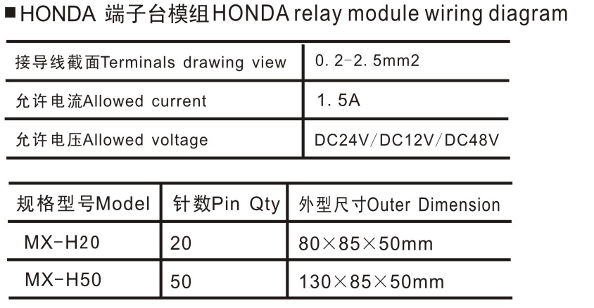 MX-FCN40P