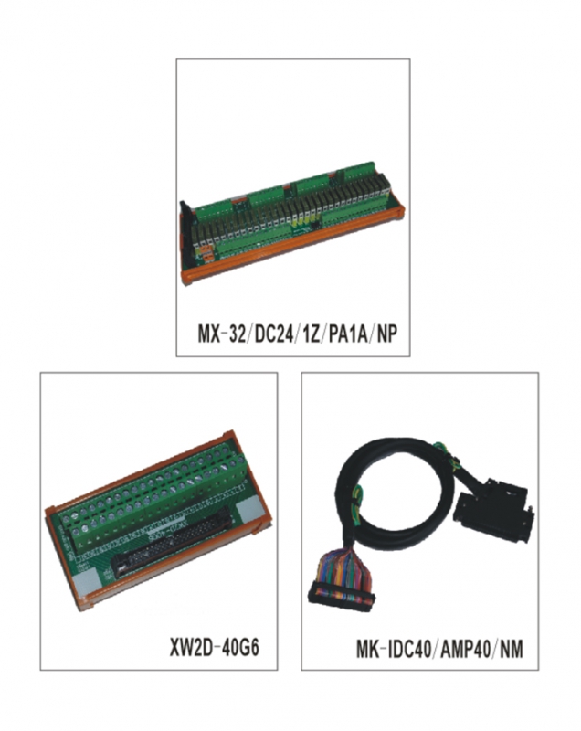 與OMRON PLC-CJ1W系列連線輸入、輸出模組